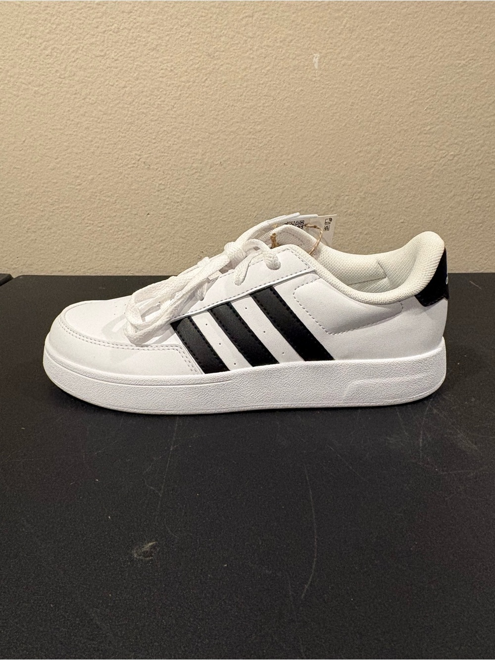 Adidas Breaknet 2.0 Kids White Tennis School Shoes Youth Size 4Y - Picture 5 of 10